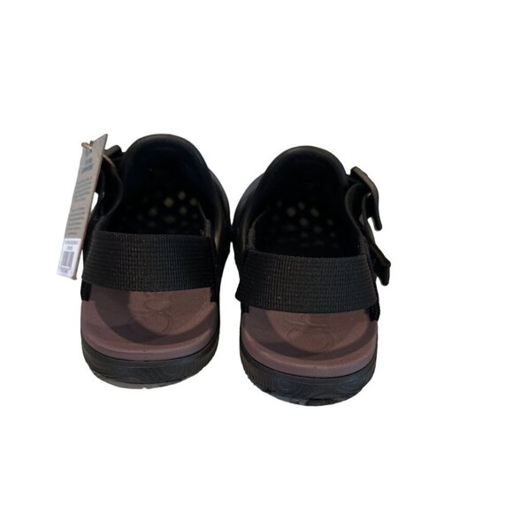 Chaco Chillos Clog Close Toe Rubber Waterproof Sandal Shoes Black Womans Size 5 - Picture 2 of 13